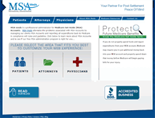 Tablet Screenshot of msameds.com